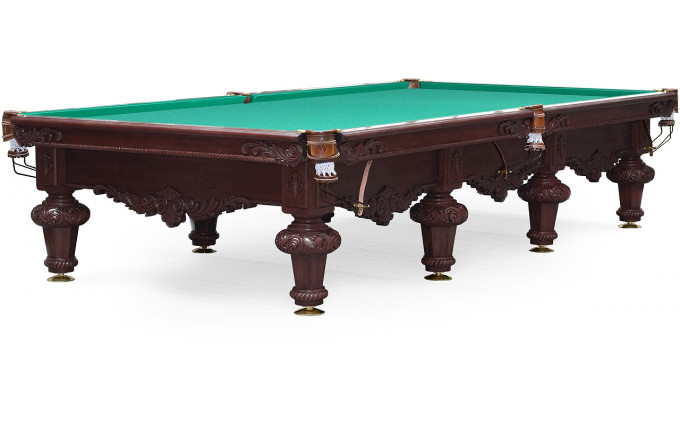 Бильярдный стол для русского бильярда "Rococo" (махагон) Бильярдный стол для русского бильярда "Rococo" (махагон)
